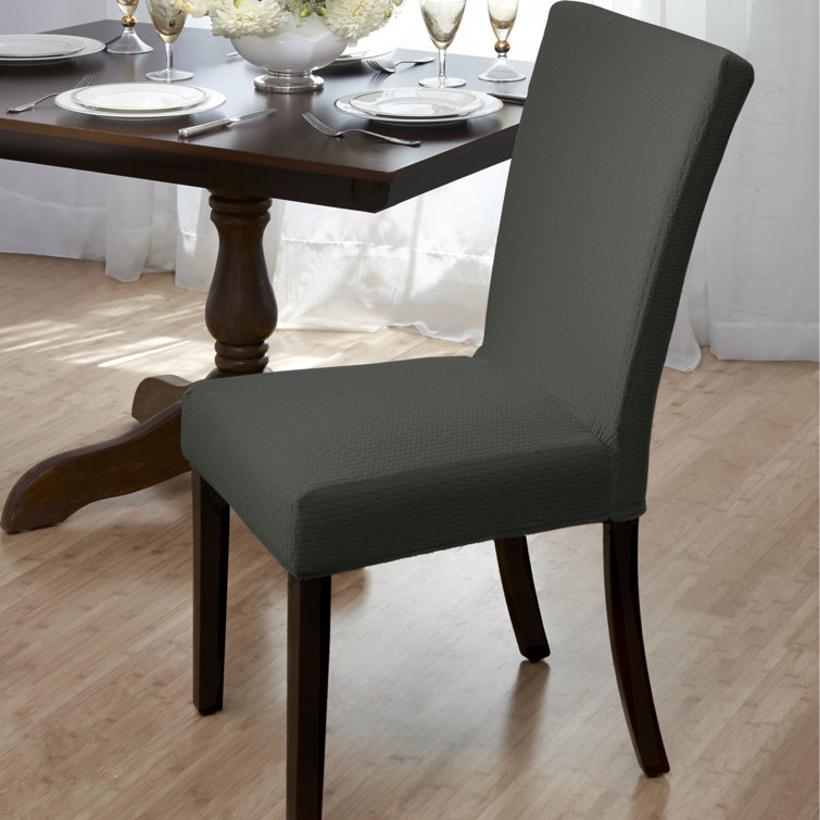 Red Barrel Studio® Box Cushion Dining Room Chair Slipcover & Reviews